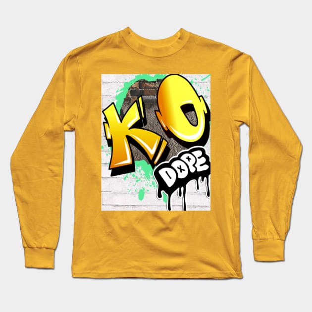 K, o dead Long Sleeve T-Shirt by Kun Fayakun